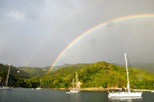 Land of a Thousand Rainbows: we've never seen so many in our lives!