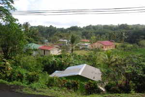 a typical farm village