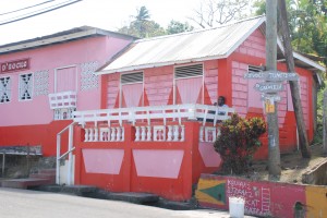 colorful buildings along the way